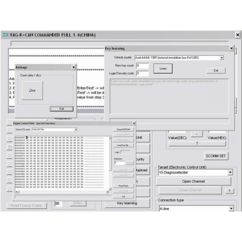 Vag k can commander 3.6 software